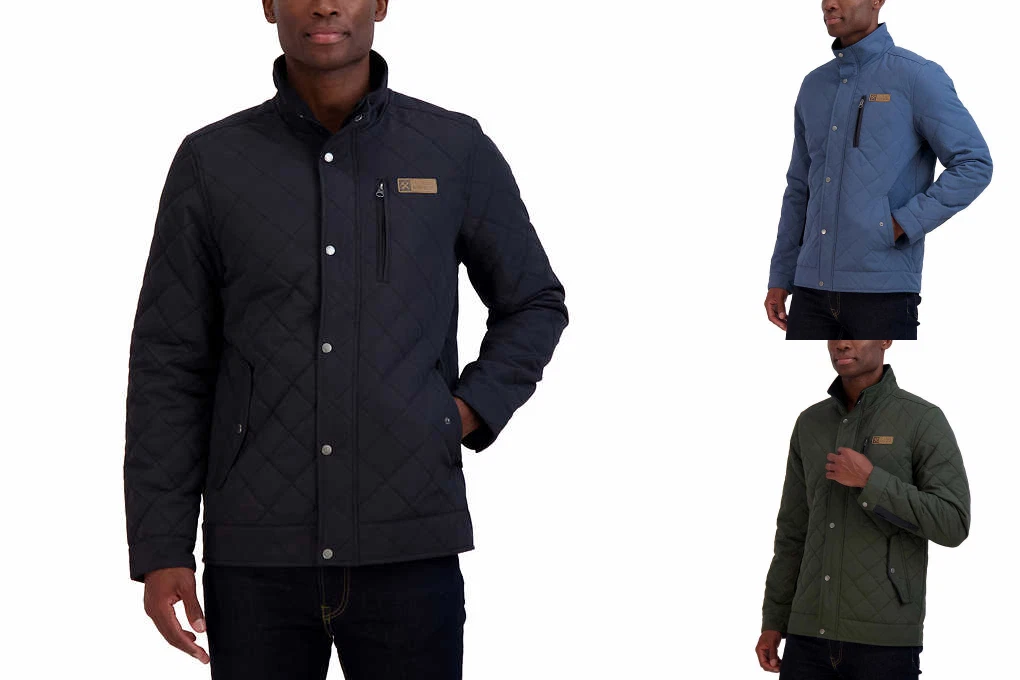 Mens quilted jacket ebay cheap