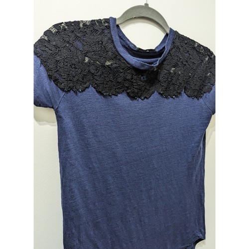 ZARA T-shirt With Front Lace Size M - Picture 3 of 10