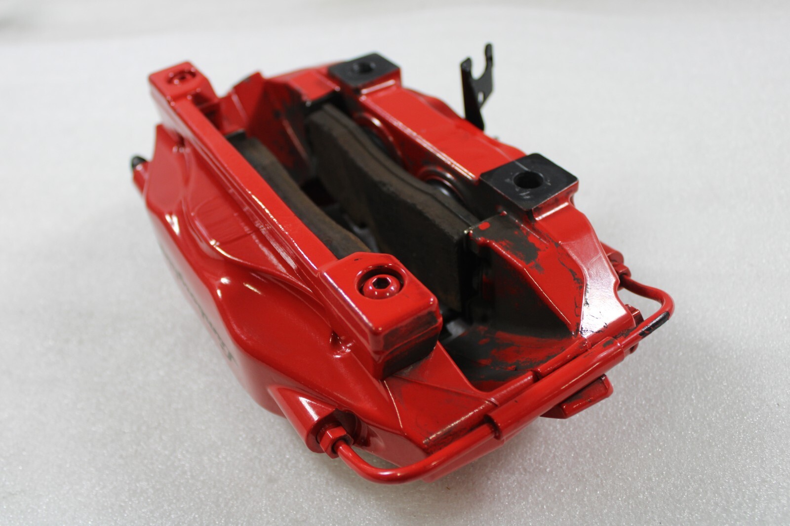 Lamborghini Huracan, LP580, LH, Rear Brake Caliper, Red, Used, P/N 4T0615405AH
