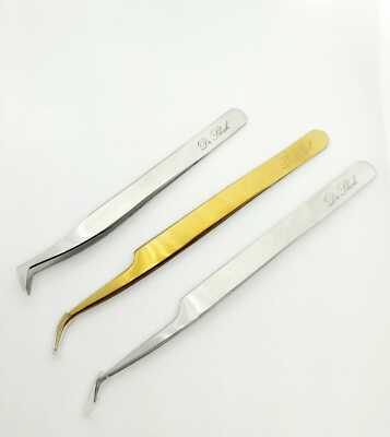Eyelashes Pinzette Wimpern Pinzette  Eye-Lashes Tweezers Wimpernverlängerung DE
