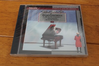ALFRED BRENDEL - MOZART PIANO CONCERTOS K 488 K 537 CD [NEW SEALED]