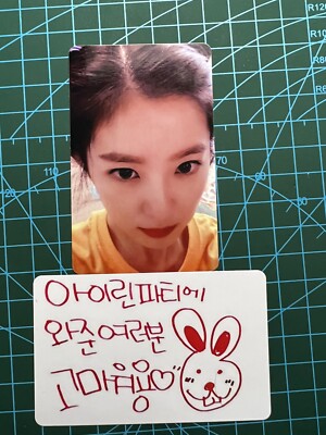 Irene photocard la rouge ticket holder PC 2019 birthday party PC