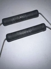 TRW 24,000 (24K)  Ohm 10 Watt 5% Tolerance wire wound resistors New Pack Of (2)