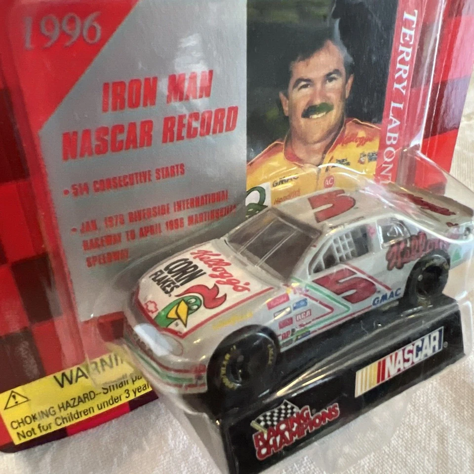 1996 ИЗДАНИЕ Гоночные Чемпионы NASCAR 1/64 СТОКОВЫЙ АВТОМОБИЛЬ TERRY LABONTE ЖЕЛЕЗНЫЙ ЧЕЛОВЕК Новый - Изображение 4 из 4