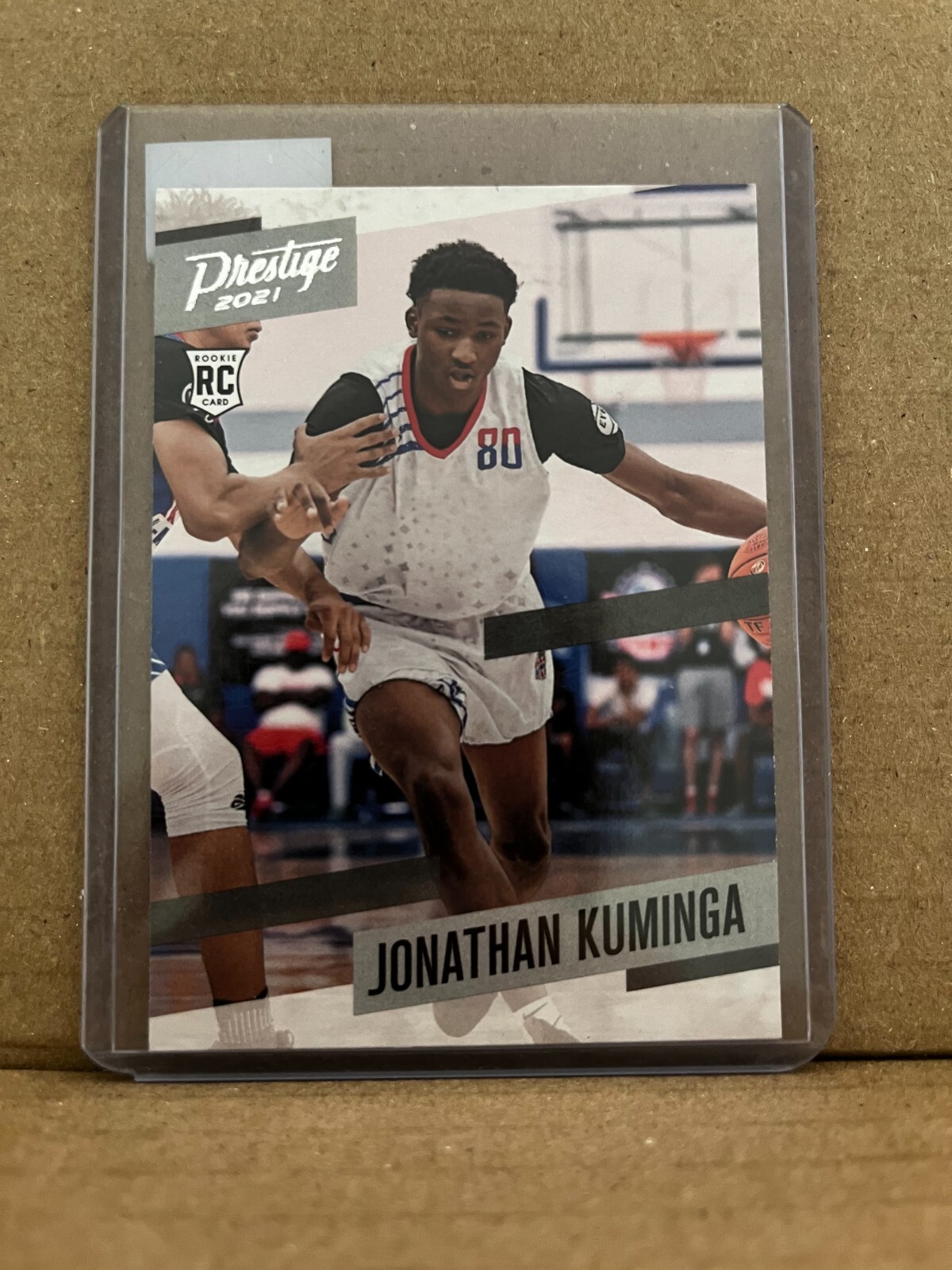 Jonathan Kuminga 2021 Panini Chronicles Prestige Draft Picks Rookie RC #373