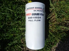 KOMATSU VE6356 H99U DETROIT DIESEL POWER GUARD PLUS FULL FLO OIL FILTER 23518524