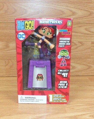 Teen Titans Go Kawaii Cubes Micro Posers Starfire With Display Stand 