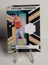 2022 Elite Extra John Rhodes Future Threads Jersey Relic Baltimore Orioles SP
