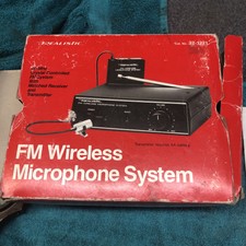 Realistic Fm Wireless Microphone System Category 32–12 21