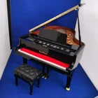 Genuine SEGA TOYS Black Grand Pianist 1/6 scale miniature grand piano rare