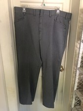 Mens Vintage Anderson Little Double Knit Slacks Disco Pants No Iron Waist 44  