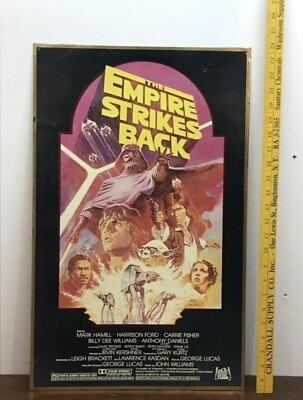 その他 1995 The Empire Strikes Back TIN SIGN Vintage Metal Star Wars Sign | The Empire Strikes Back | 24
