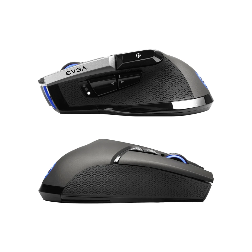 EVGA X20 WIRELESS FPS 10 BUTTON 16000 DPI GAMING MOUSE 903-T1-20GR-KR - GRAY - Image 2 of 4