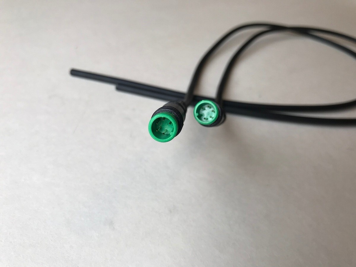 higo.0205.kyomiyako  2 pcs five pin male Higo ebike connector pigtail with 500mm