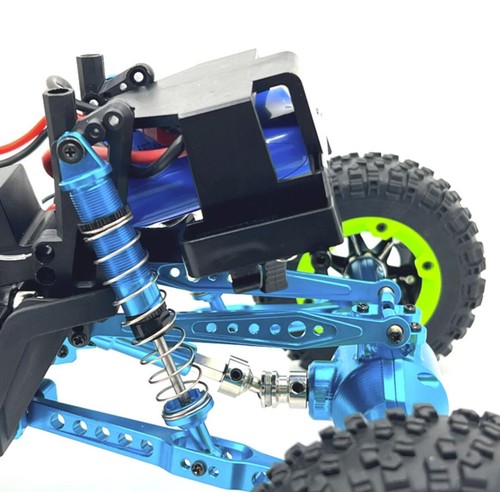 Alloy Steering Servo Saver Complete tie rod Link Kit For 1/12 12428 12423 12427 - Picture 10 of 16