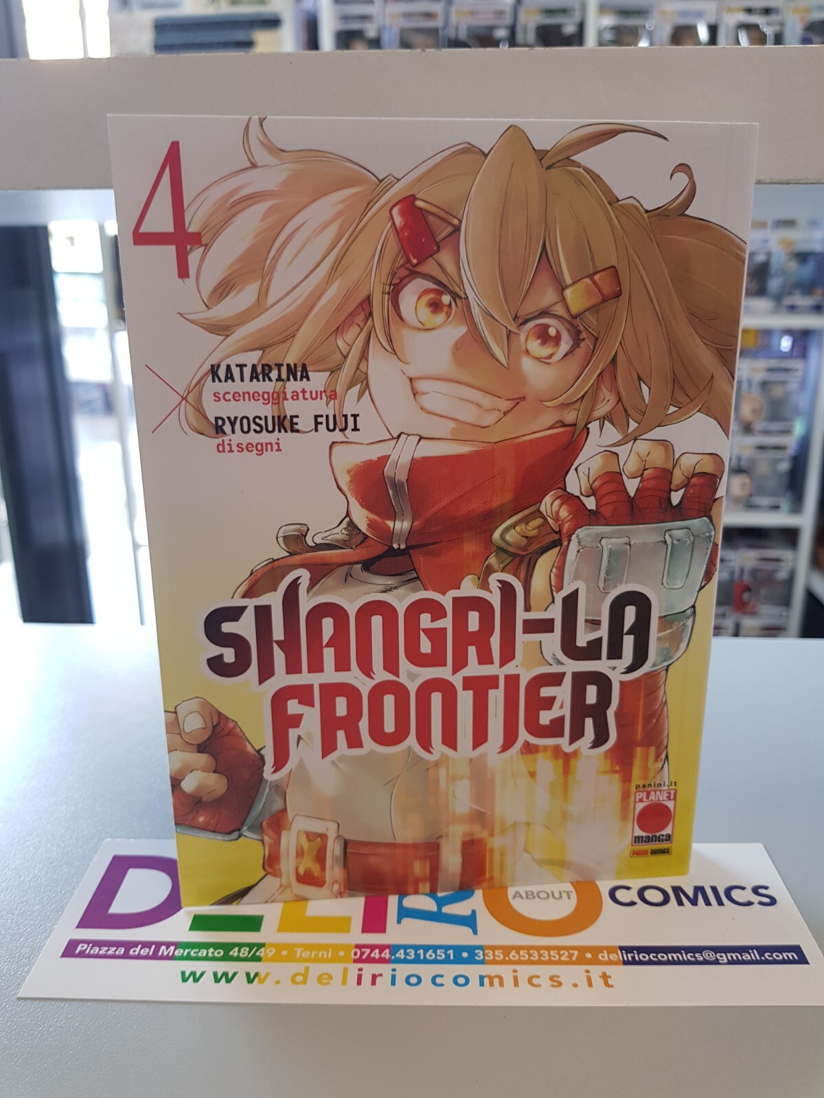 SHANGRI-LA FRONTIER N.4 Ed. PLANET MANGA SCONTO 5%