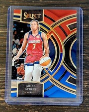 2024 Panini Select WNBA Ariel Atkins Premier Level Red & Blue Prizm #/399