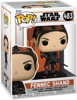 Star Wars The Mandalorian Fennec Shand Pop #483 Vinyl Figur Funko