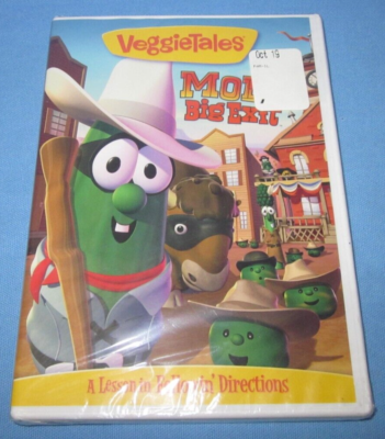 NEWS DVD 2007〜2014 Veggietales: Moe and the Big Exit (DVD, 2007) .. sealed new