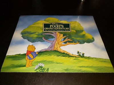 The Disney Store Pooh's Grand Adventure Lithograph Set of 4 Piglet Tigger Eeyore