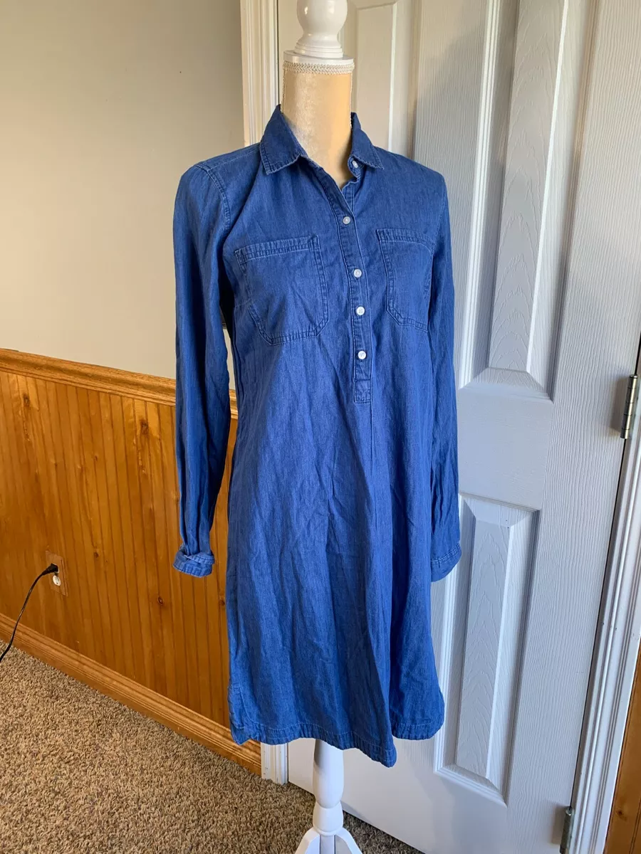 old navy denim dress