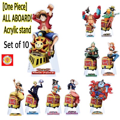 One Piece] ALL ABOARD! Acrylic stand Mugiwara Store Limited Item