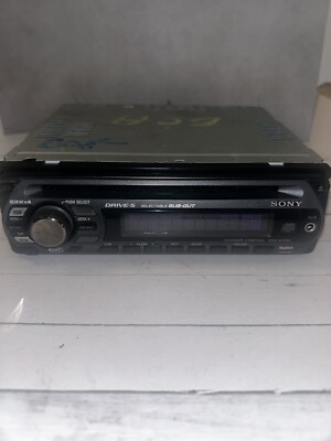 Sony XploD CDX-GT310 CD Player/MP3 In Dash Receiver 27242699779| eBay