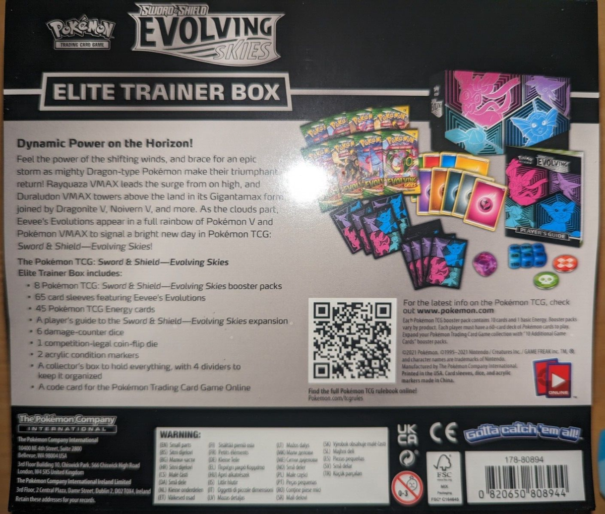 Pokemon TCG Evolving Skies Elite Trainer Box ETB |BRAND NEW Pokemon TCG Evolving Skies Elite Trainer Box ETB |BRAND NEW