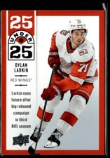 2018-19 Upper Deck 25 Under Dylan Larkin #U25-14 H4R1G