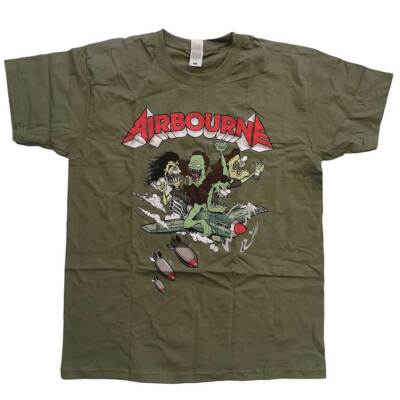 Airbourne - Nitro Green T-Shirt - Official Band Merch
