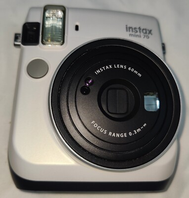 Fujifilm Instax Mini 70 Instant Camera (White)
