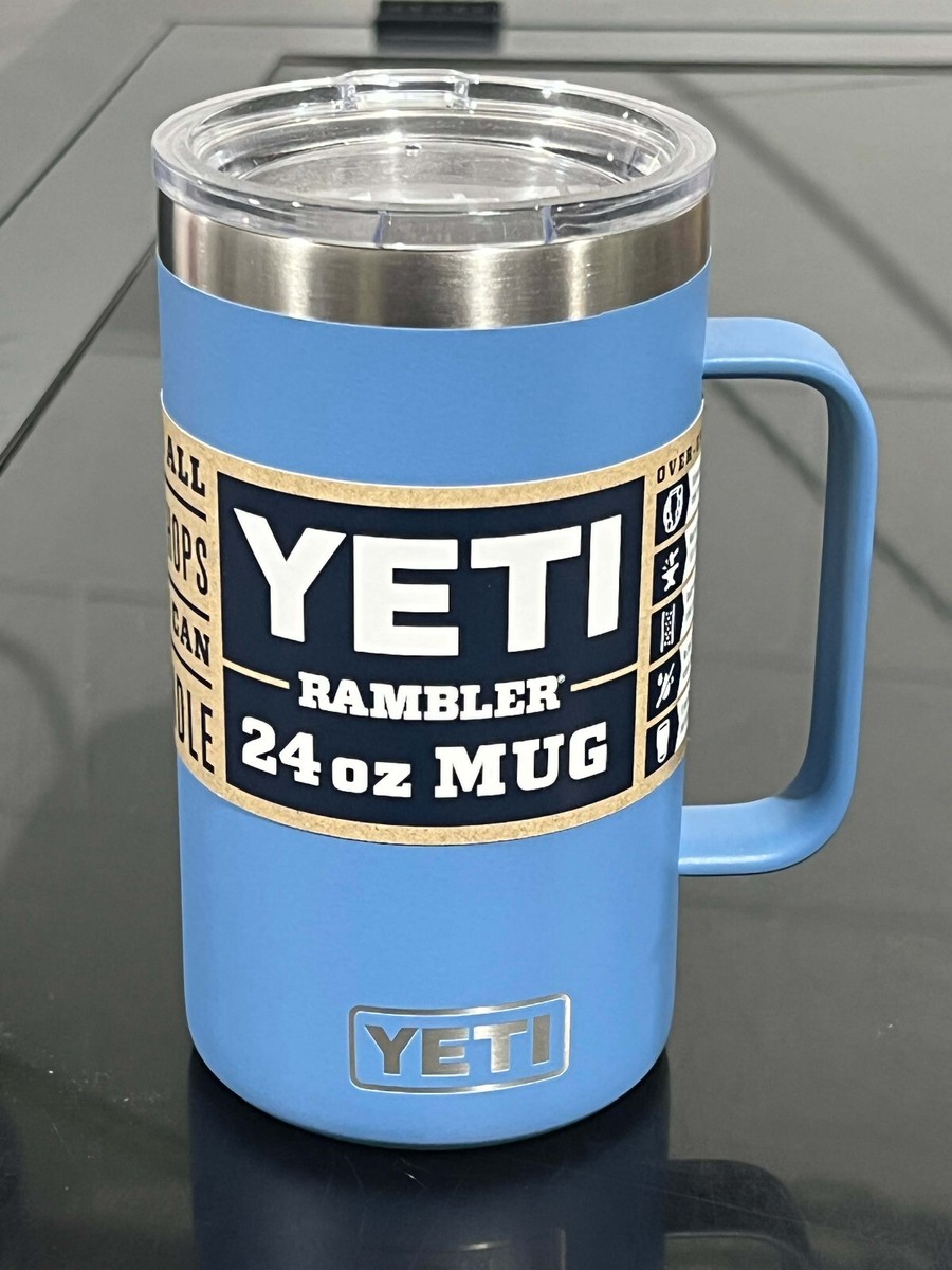 Mug Navy Blue Yeti Yeti 24 Oz Rambler Mug YETI Rambler 24