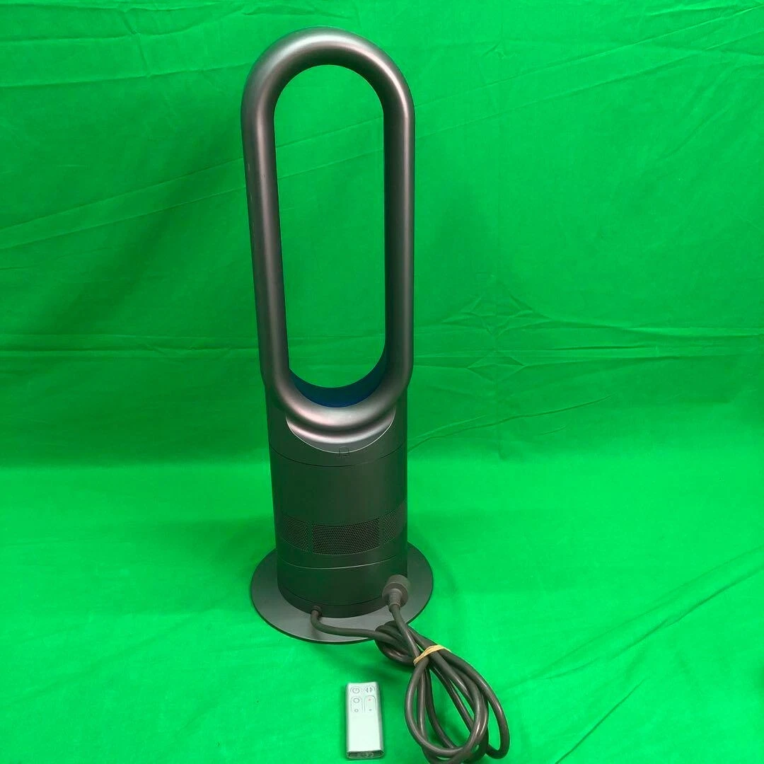 Dyson AM04 Hot + Cool Heater/Table Bladeless Fan - Iron/Blue