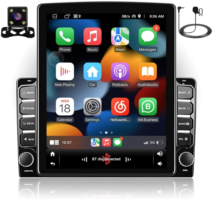 9.7'' CarPlay For Cadillac Escalade ESV 2003-2006 Car Stereo Radio GPS Android13 - Image 2 of 4