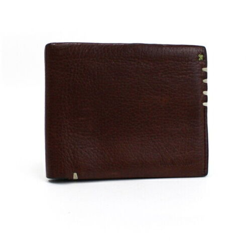 Authentic Paul Smith Bifold Wallet Billfold Brown Leather Used AB Rank Paul - Picture 1 of 3