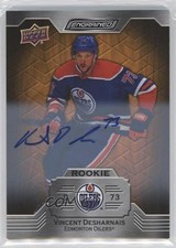 2023-24 Upper Deck Engrained Rookies Auto Vincent Desharnais #122 Auto 1f8v