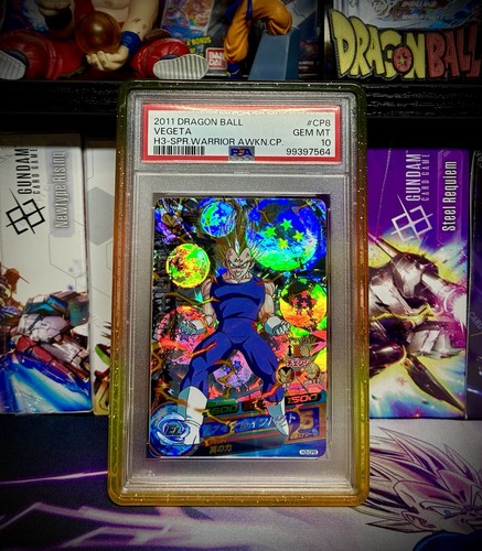 Dragon Ball Heroes H3-CP8 Majin Vegeta PSA 10 POP 6 Tough Grade
