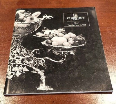 1993 Christie s East Silver Auction Catalog NYC Estate Sale Herbert Bruning 7435