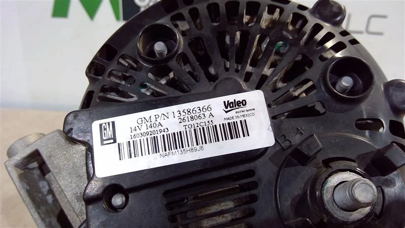 2016-2019 BUICK CASCADA ALTERNATOR 13512745 - Image 3 of 4