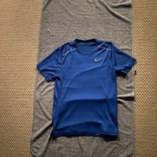 Nike Men's Dri-FIT Miler 1.0 Running T-Shirt in Royal Blue