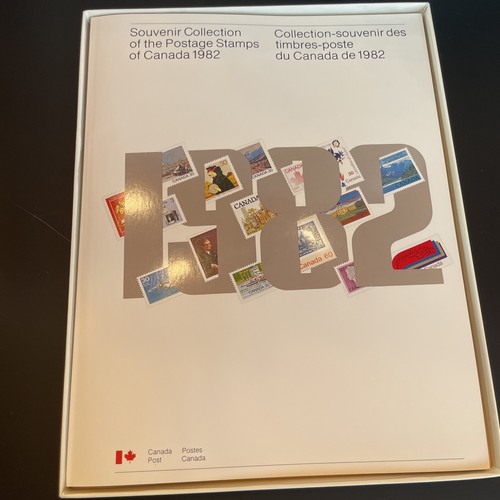 1982 Souvenir Collection of the Postage Stamps of Canada Book New W/ Stamps - Picture 3 of 6