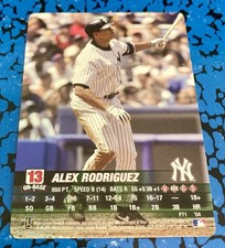 2004 MLB Showdown - Promo Alex Rodriguez #P71; EX-NM