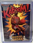 mvp customs kaboom michael jordan card chicago bulls basketball nba