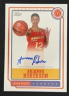 Arianna Roberson 2024 Topps McDonald's All-American Autograph Auto DUKE