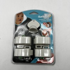 Safety 1st HS132 Complete Magnetic Locking System 4 Locks/1 Magnetic Key New