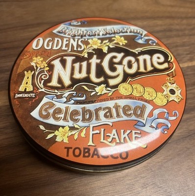 Ogdens NutGone Celebrated  CD  Metalldose  Booklet  6 Bieruntersetzern 1989 Fran