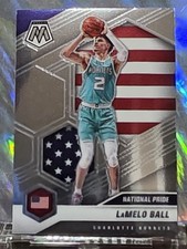2020-21 Mosaic Lamelo Ball National Pride Rookie Charlotte Hornets #257