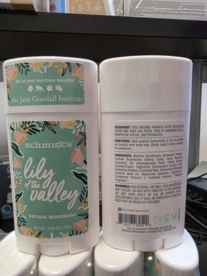 Schmidt's Natural Deodorant Lily of the Valley Deodorant 2.65 oz