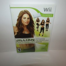 Jillian Michaels Fitness Ultimatum 2009 Nintendo Wii Game with Manual Tested