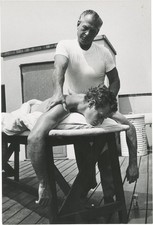 Jack Palance Charlton Heston ARROWHEAD Original oversize photograph of #152724